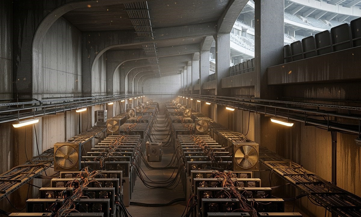 کشف مزرعه رمزارز مخفی در تونل‌های استادیوم اهواز