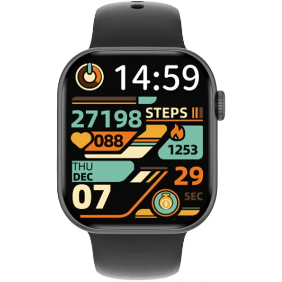 ساعت هوشمند اپل مدل DT WATCH X با بند سیلیکونی