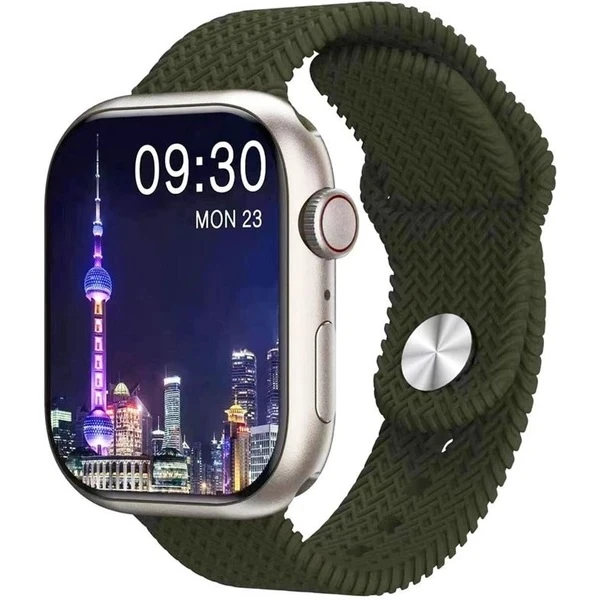 ساعت هوشمند ویرفیت مدل HK11 PRO-A سایز ۴۶ میلی‌متر با بند سیلیکونی